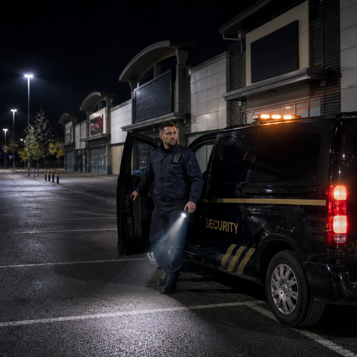 Mobile patrols security guard management
